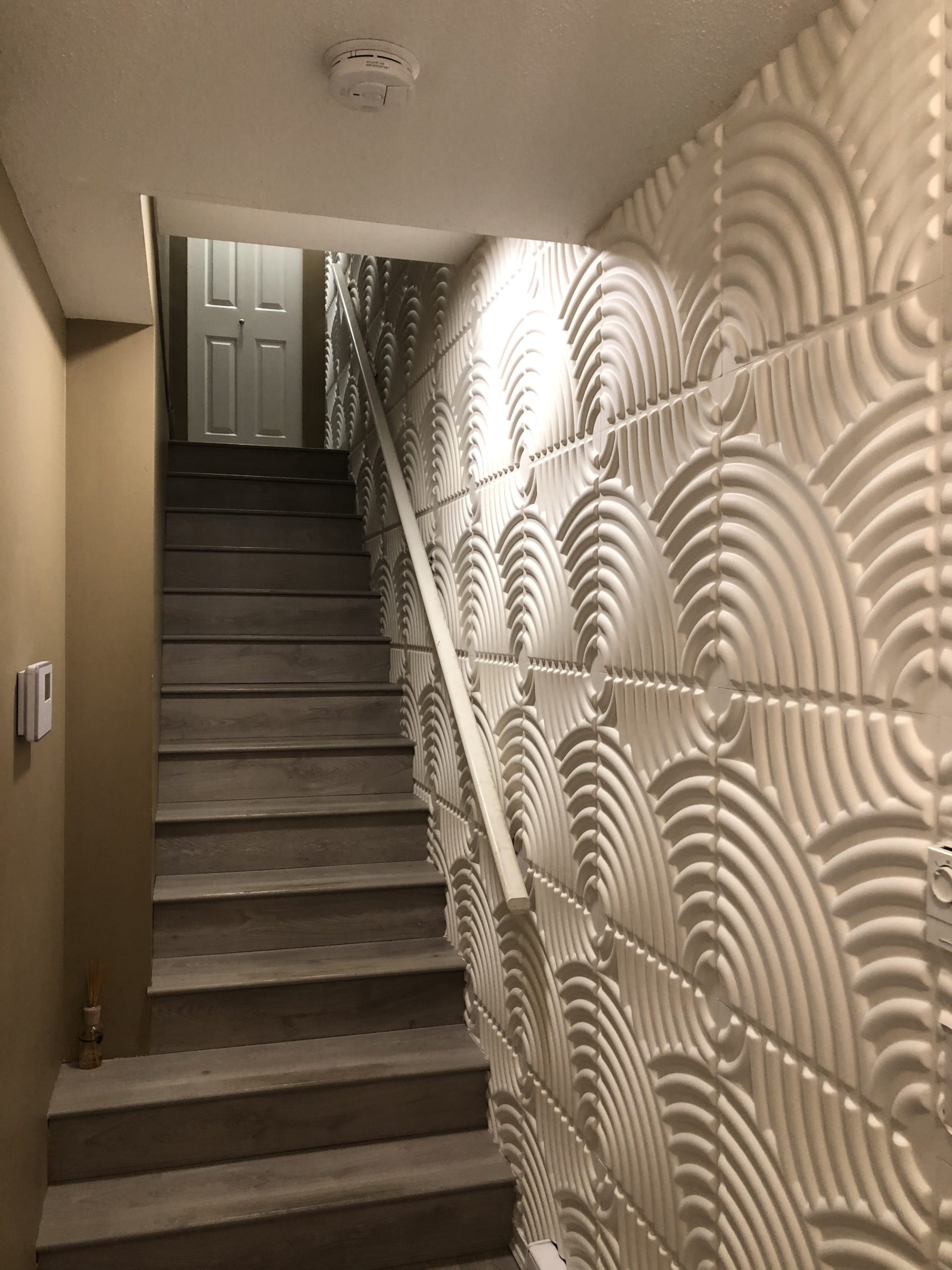 3D panel for staircase wall