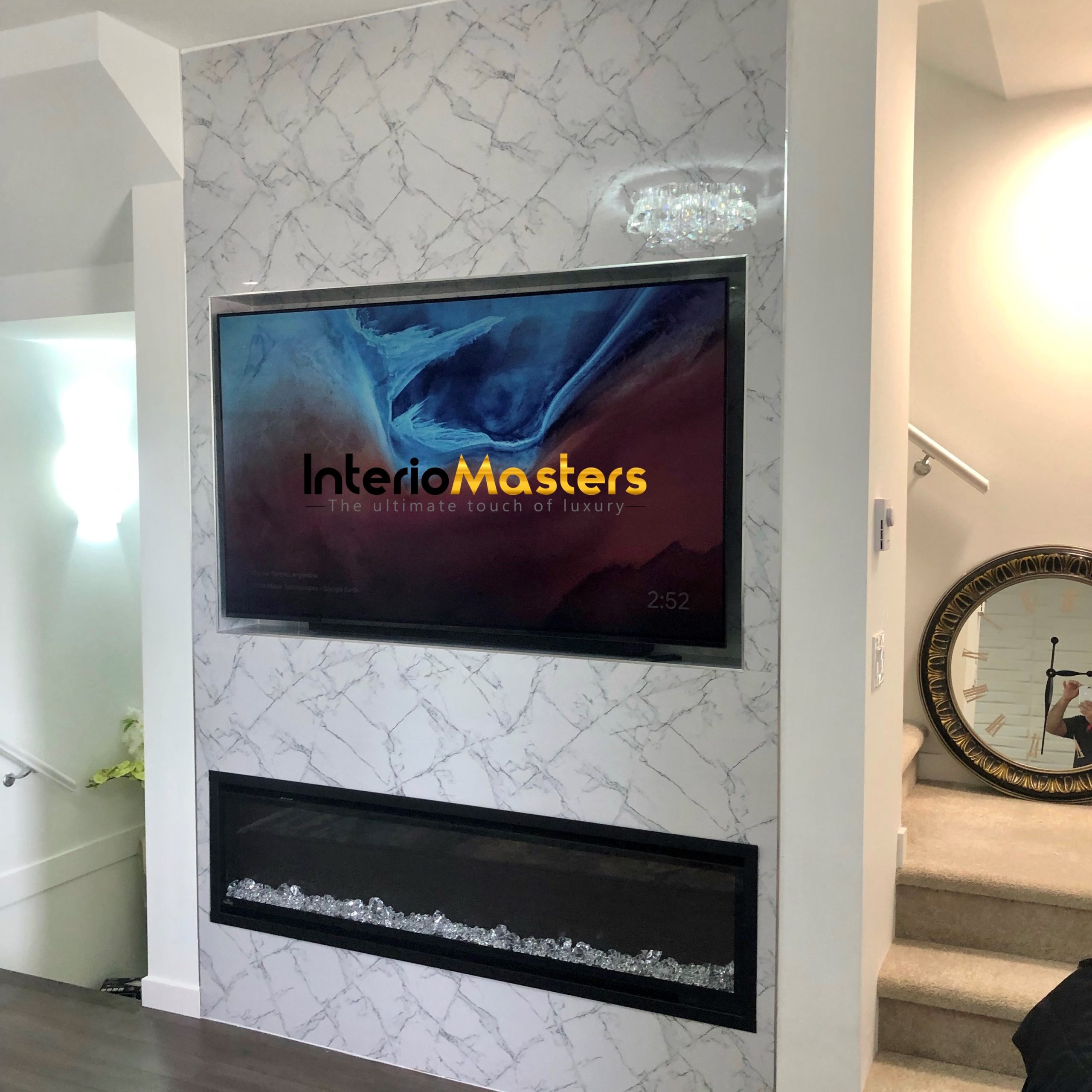 Artificial Marble sheets for TV wall