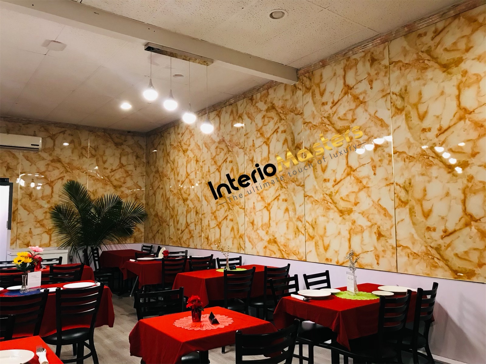 Artificial Marble sheets for restaurant
