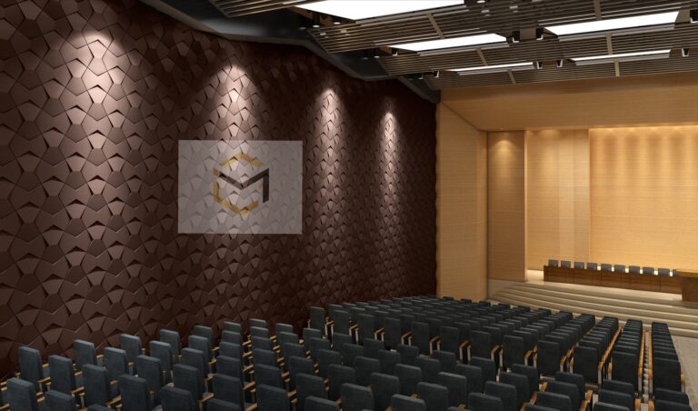 Acoustic Panels in a Theatre