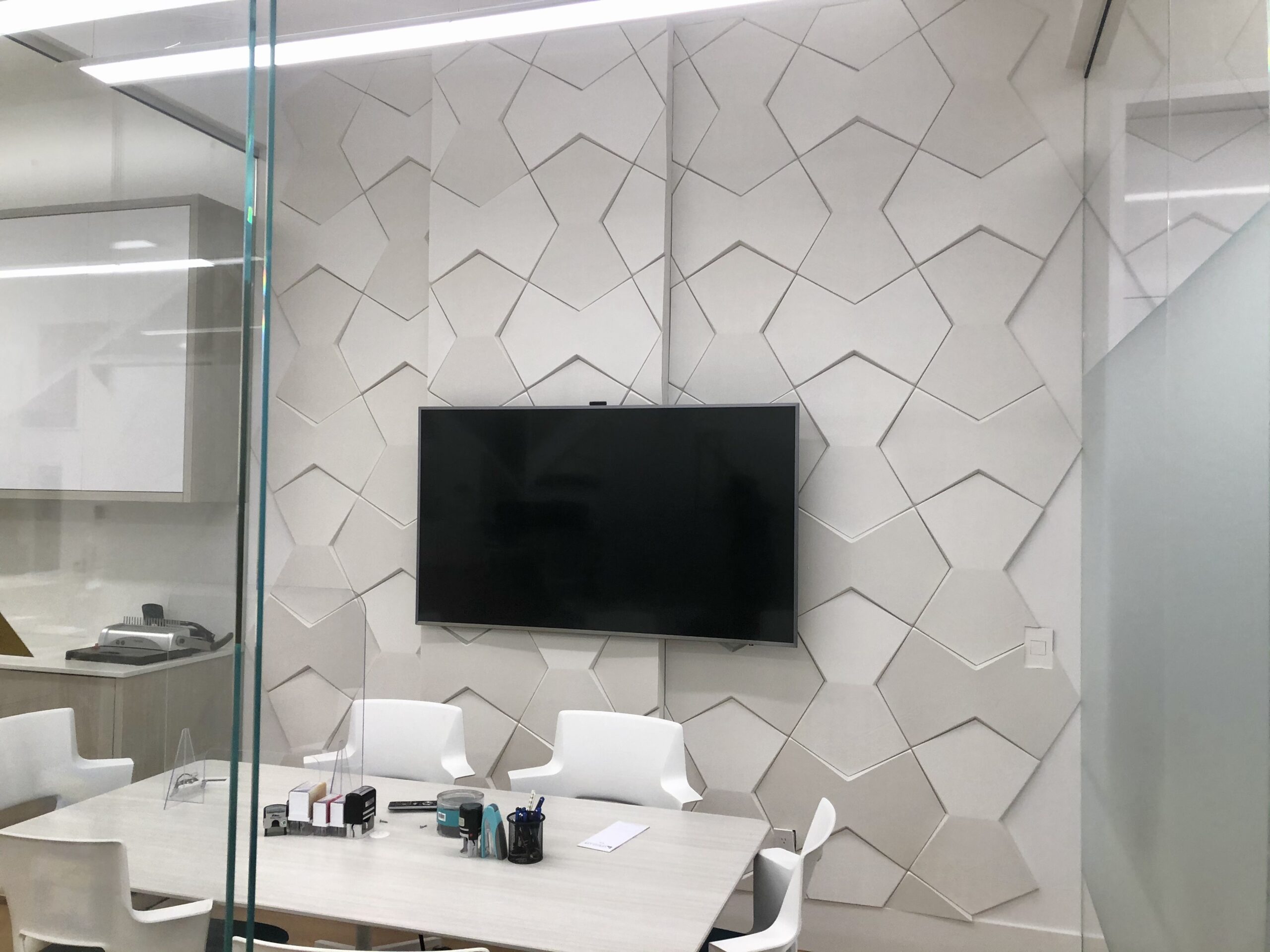 Acoustical Wall panels for boardroom Sound absorption panels