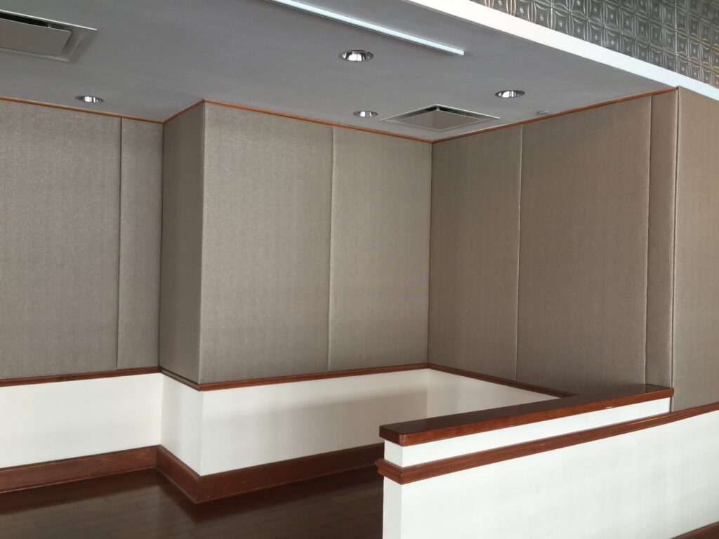 Acoustical Wall panel Systems Fabric wrapped wall panel systems Stretch wall panel systems Installation services